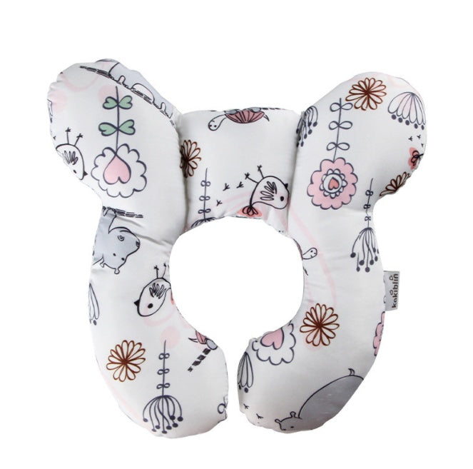 Baby Boppy Pillow U-Shaped Safety Seat Neck Guard