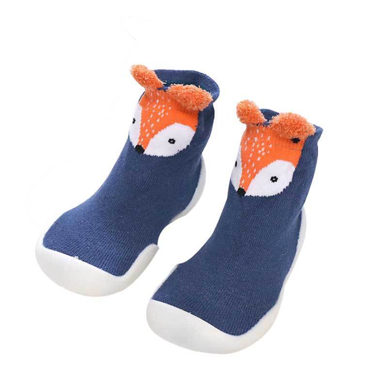 Soft Shoes Socks for Baby, Toddler, and Children Floor Socks Soft Rubber Sole Shoes Knit