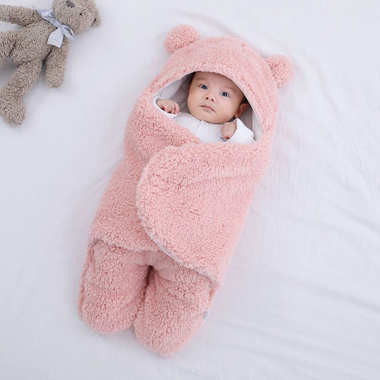 Autumn And Winter Baby Quilt Swaddle