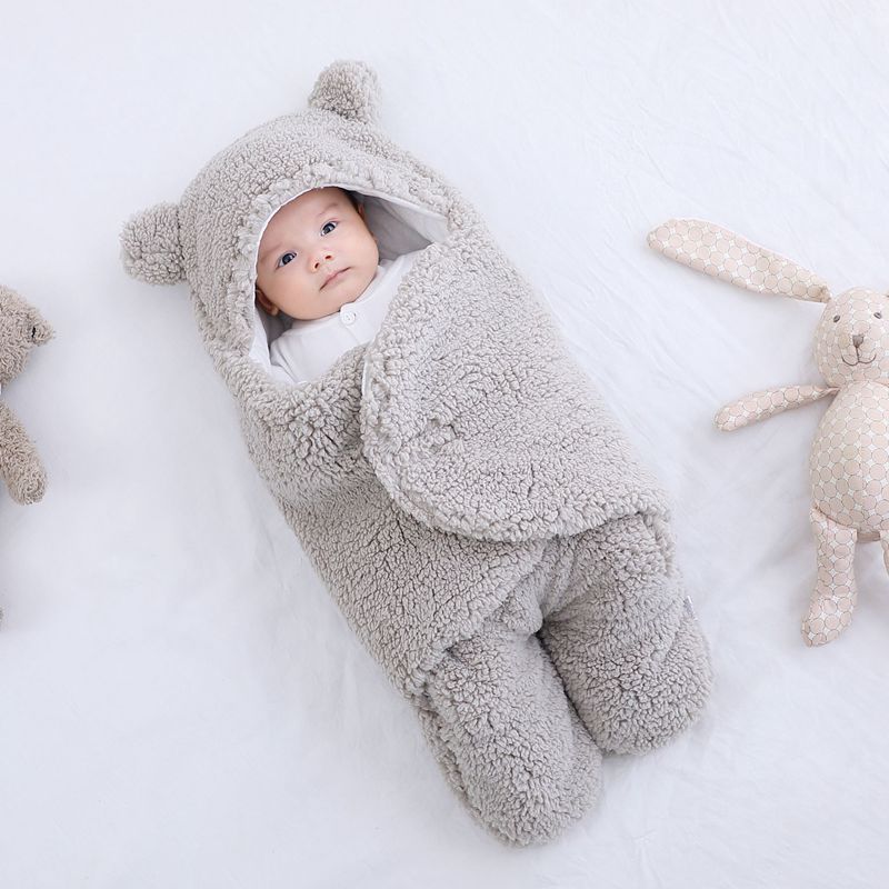 Autumn And Winter Baby Quilt Swaddle
