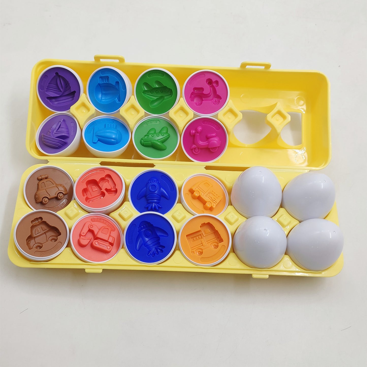 Smart Egg Shape Matching Montessori Eggs Toy for Kids & Children