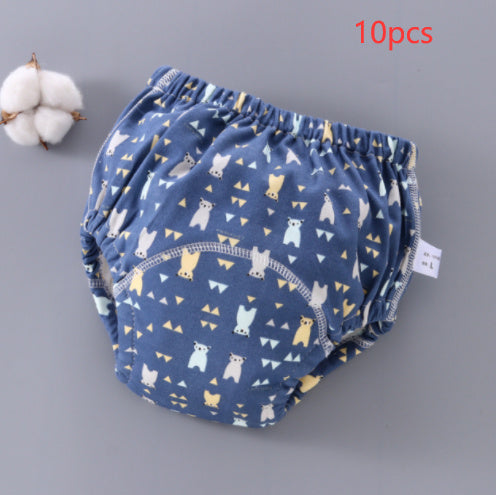 Washable Baby Training Pants 6-layer Gauze Diaper Cover