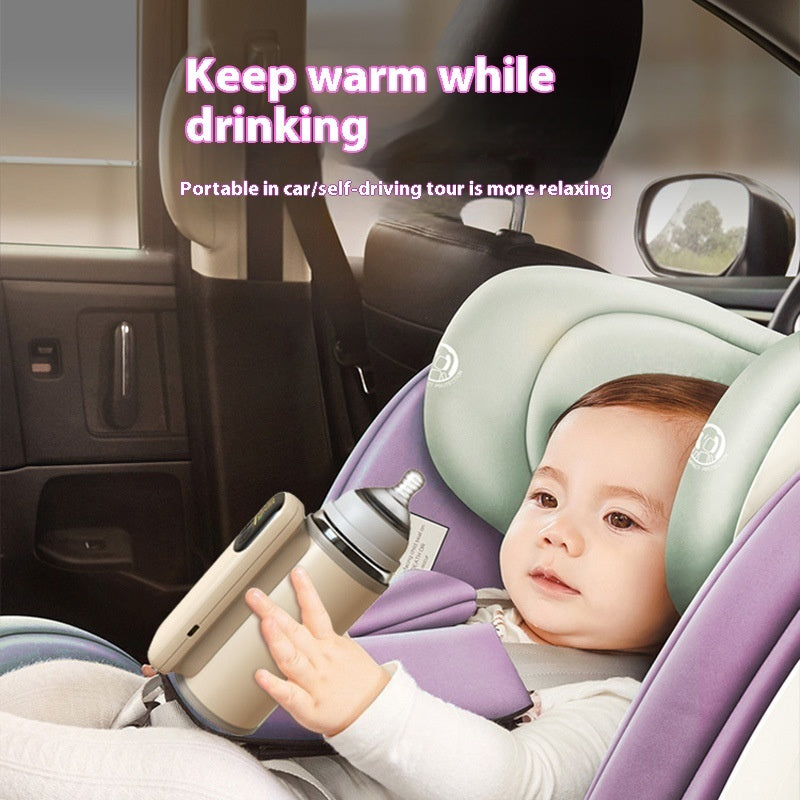 Battery Powered Milk Warmer Baby Bottle