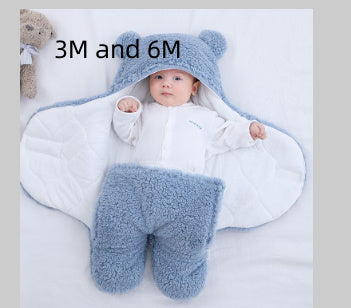Autumn And Winter Baby Quilt Swaddle