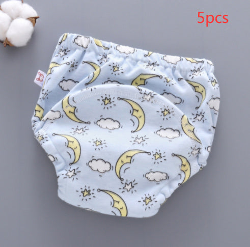 Washable Baby Training Pants 6-layer Gauze Diaper Cover