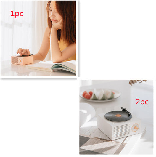 Retro Phonograph Wireless mini portable Bluetooth compatible speaker