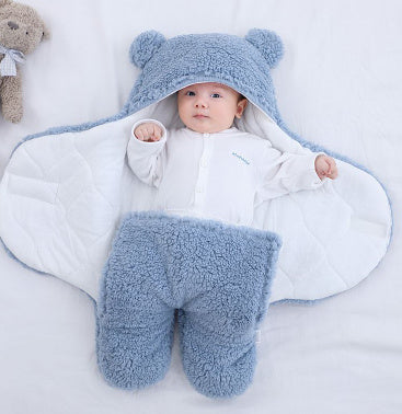 Autumn And Winter Baby Quilt Swaddle