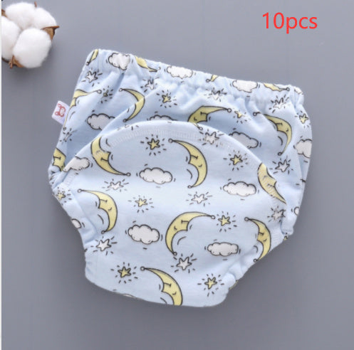 Washable Baby Training Pants 6-layer Gauze Diaper Cover