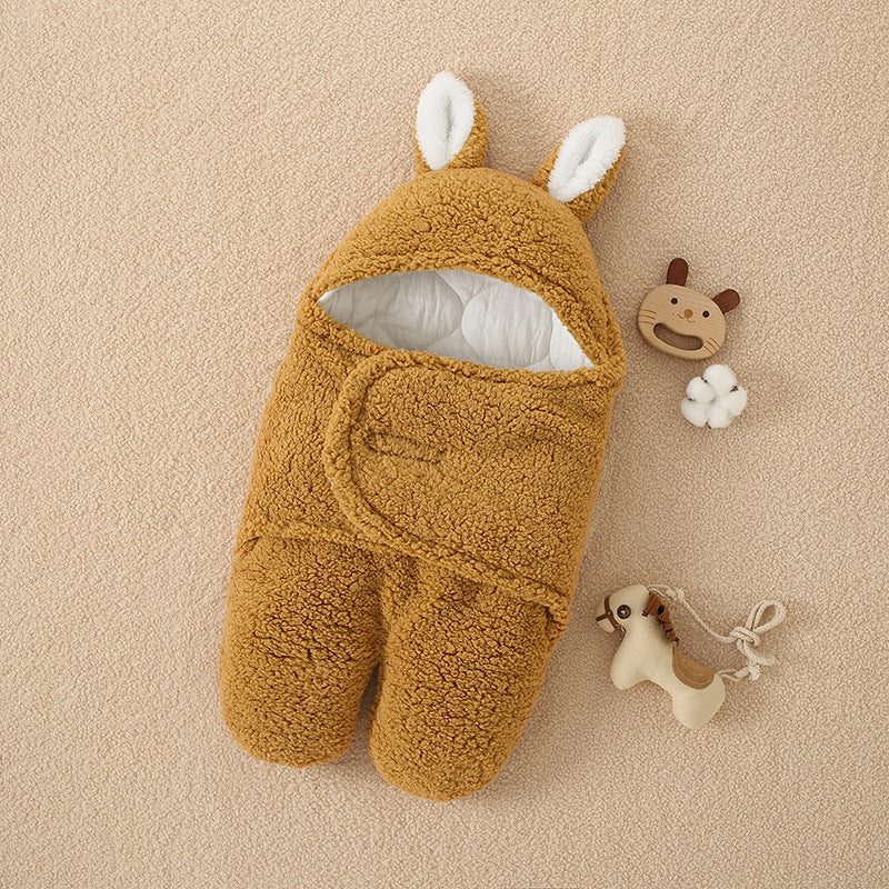 Autumn And Winter Baby Quilt Swaddle