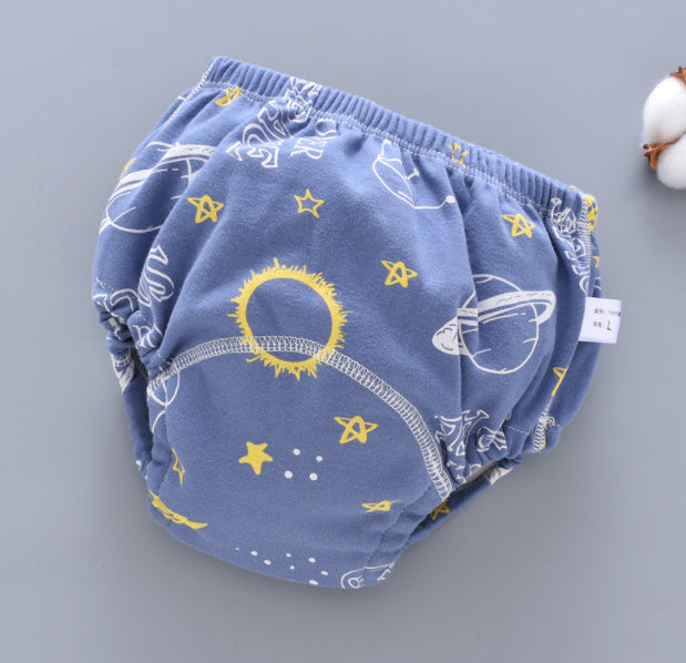 Washable Baby Training Pants 6-layer Gauze Diaper Cover