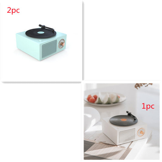 Retro Phonograph Wireless mini portable Bluetooth compatible speaker