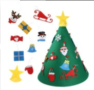 DIY Felt cloth Christmas tree Puzzle