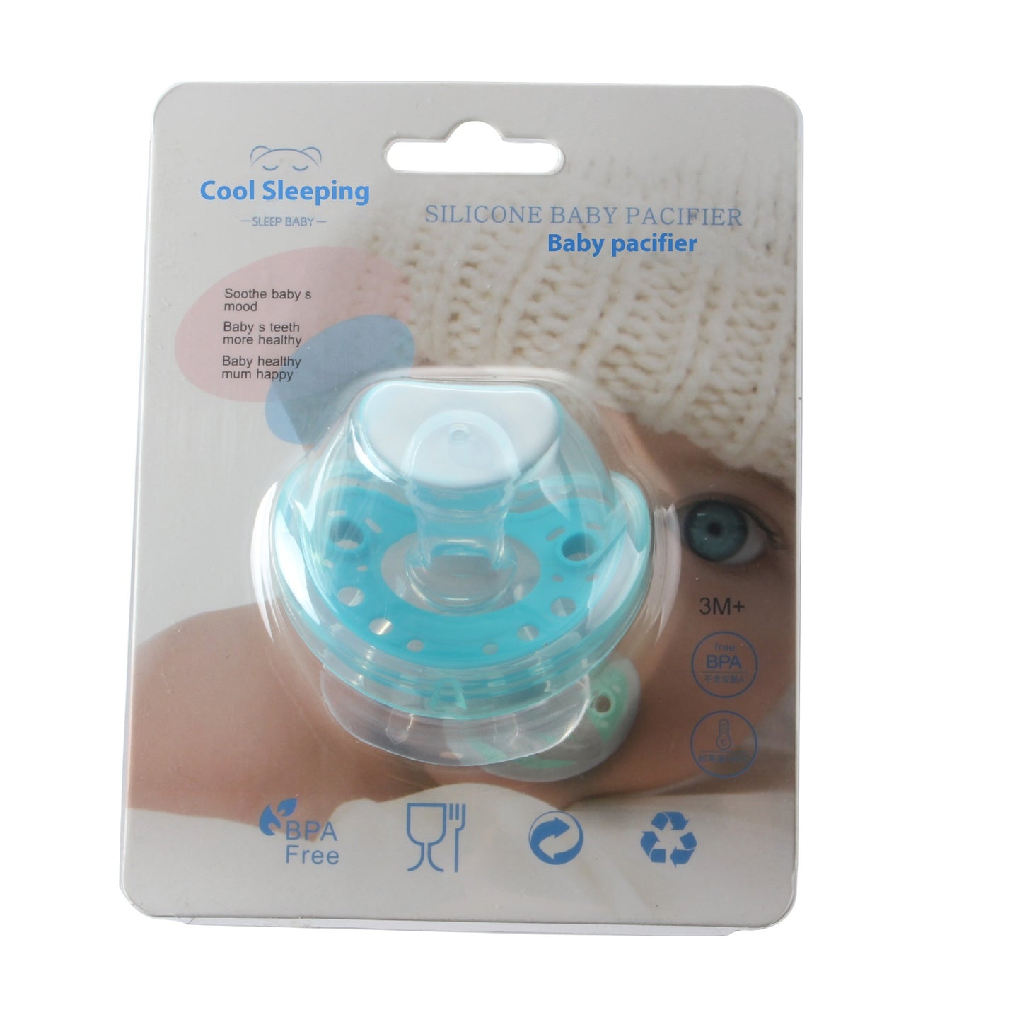 Full Gel Two-color Pacifier