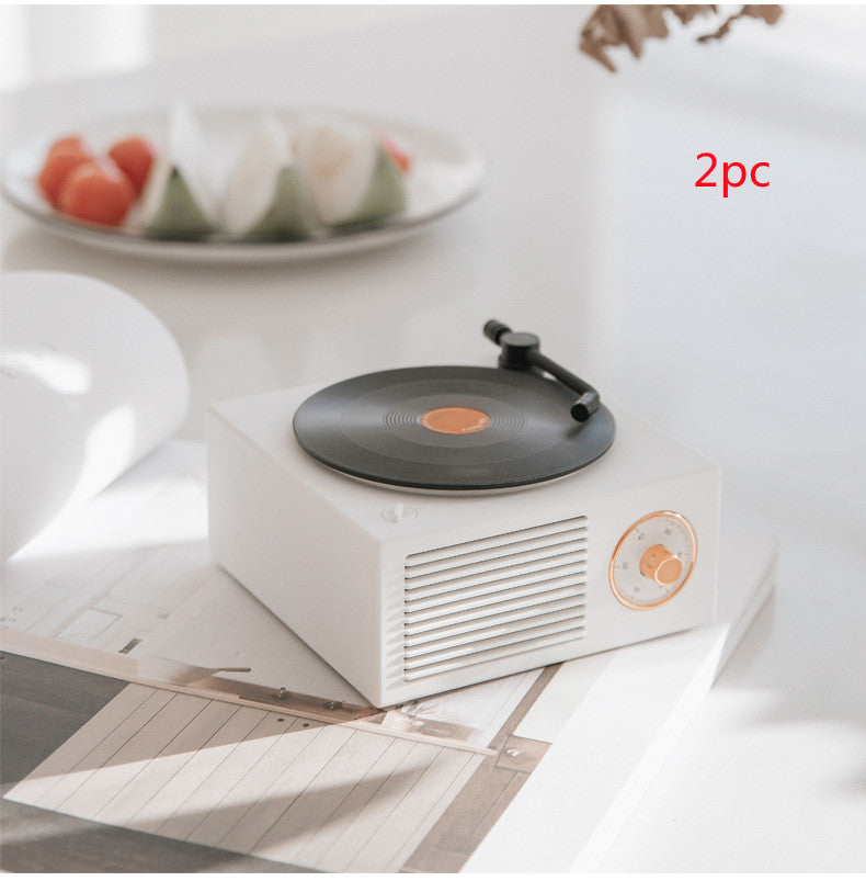 Retro Phonograph Wireless mini portable Bluetooth compatible speaker