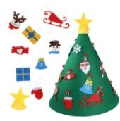 DIY Felt cloth Christmas tree Puzzle