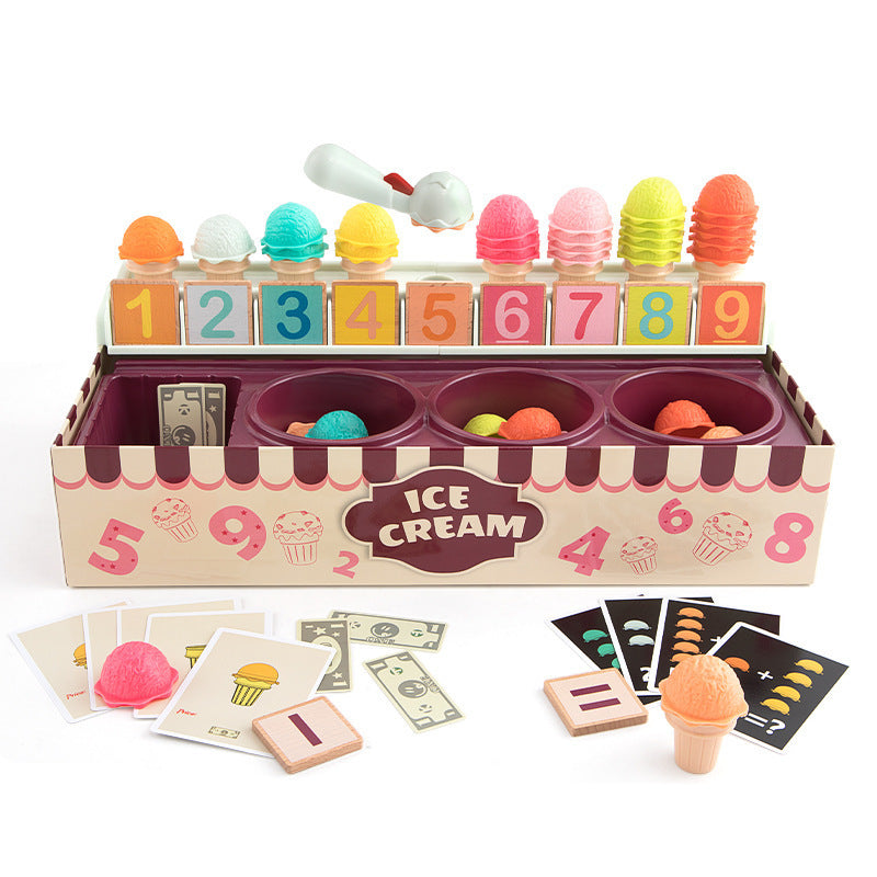 New Play House Ice Cream Math Kitchen Toys For Education