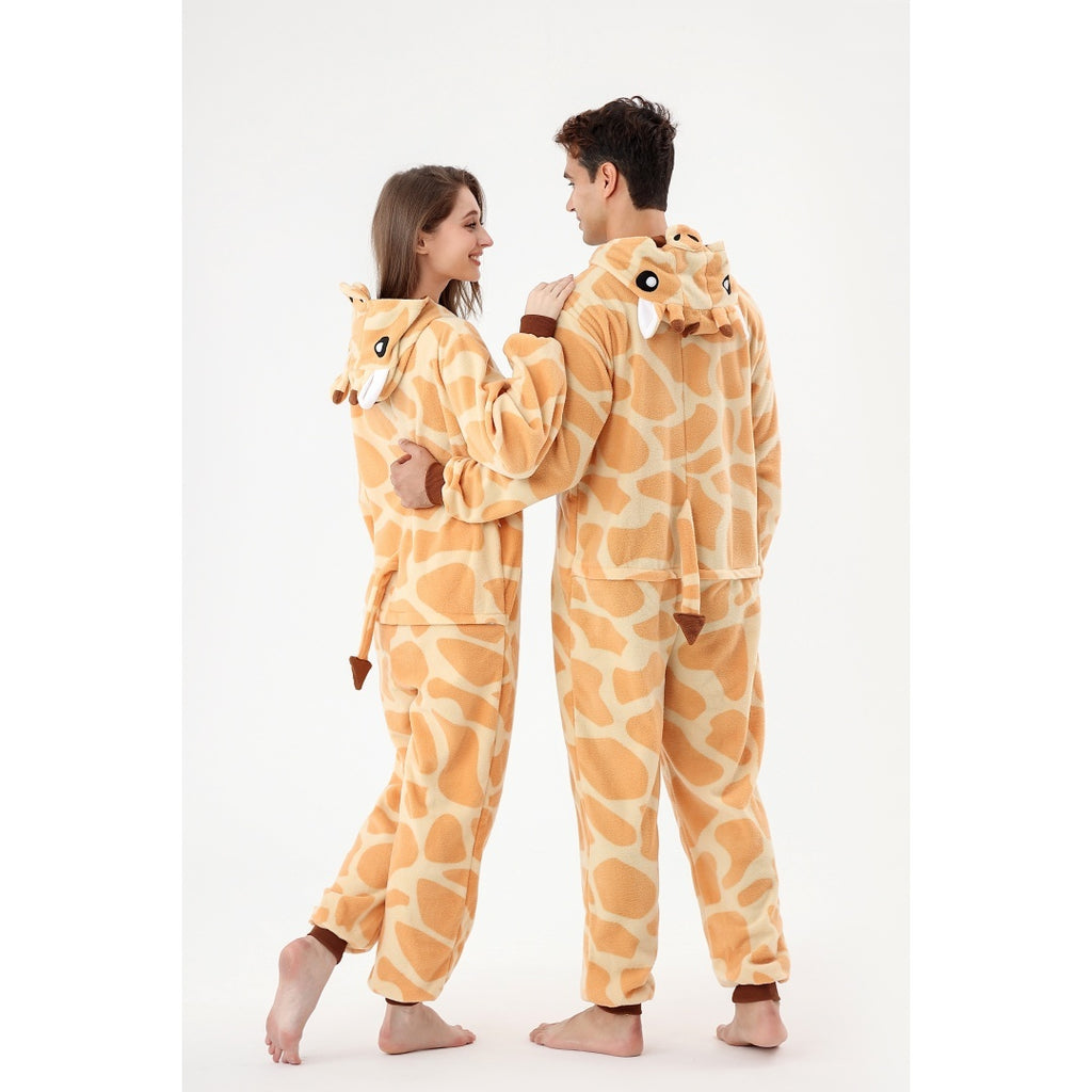 Onesie Giraffe  Fleece Pajamas