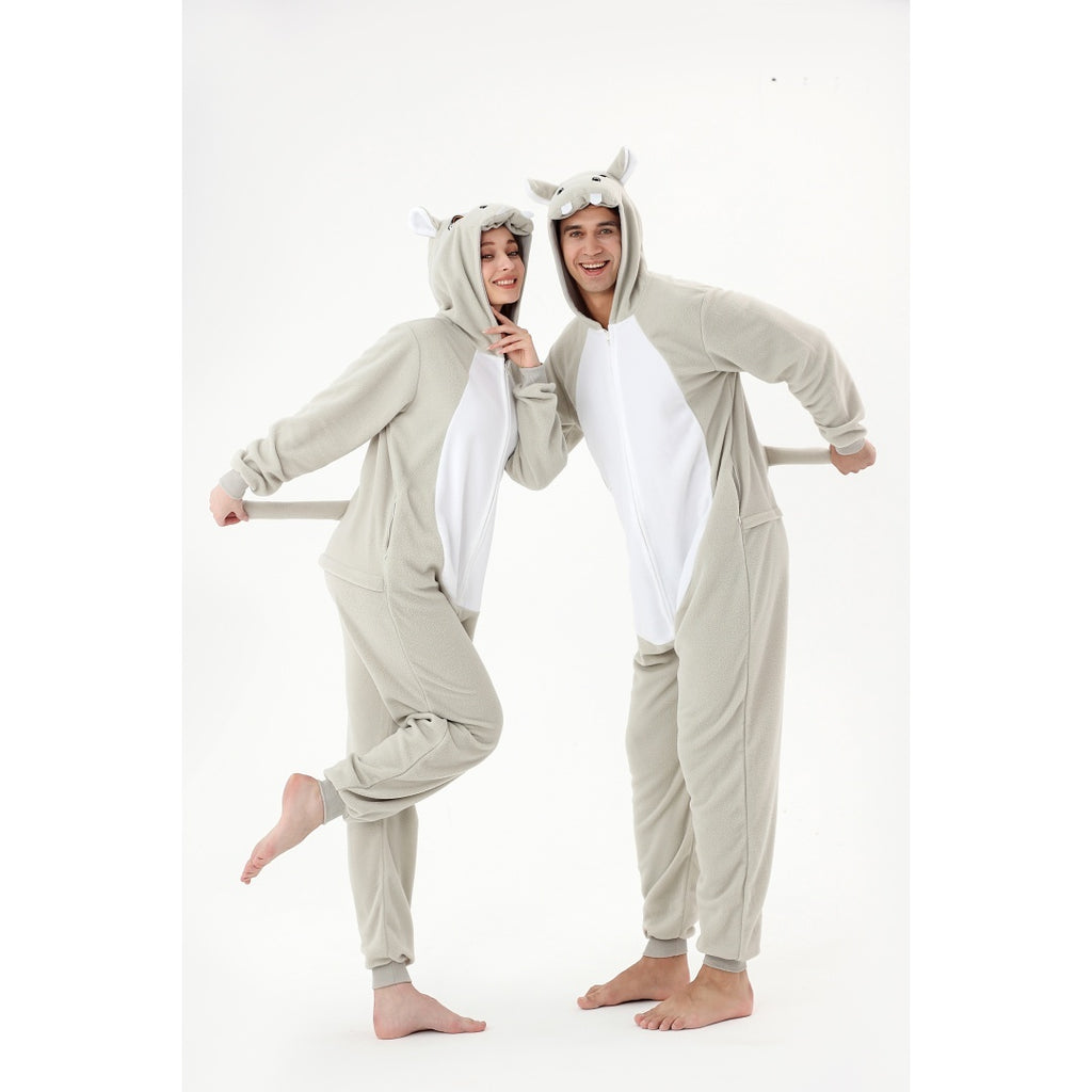 Onesie Animal Fleece Pajamas
