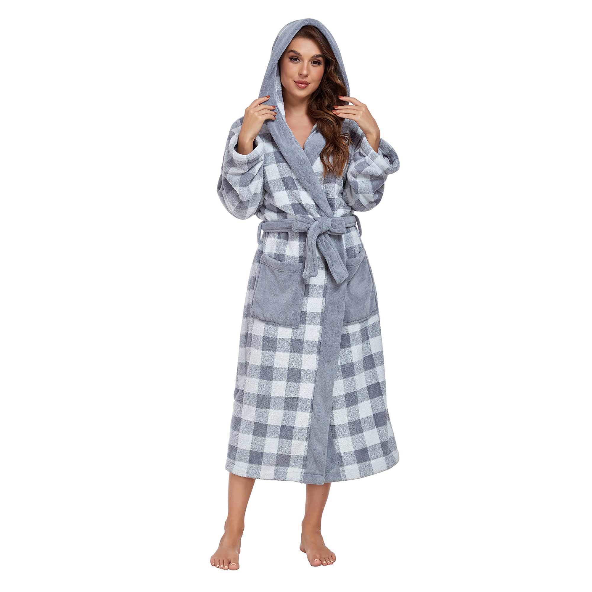 Luxury Plush Fleece Robe For Women