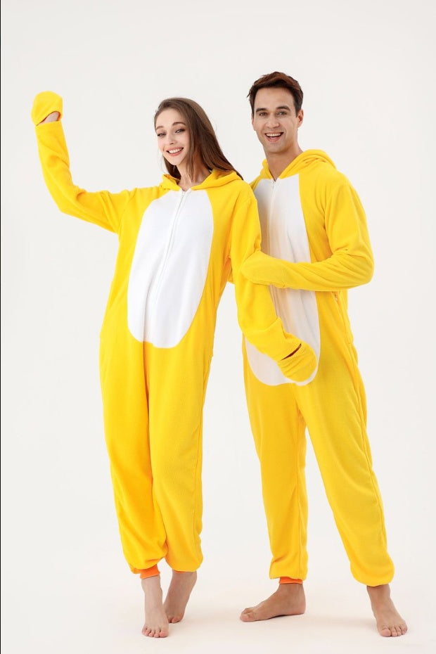 Onesie Duck Fleece Pajamas
