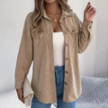 Women's Corduroy Shirt Jacket