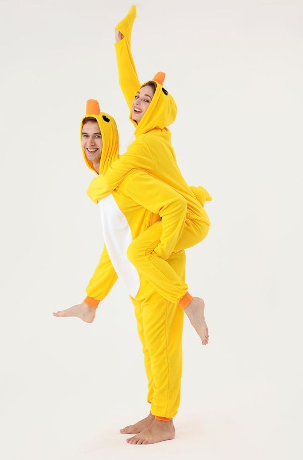 Onesie Duck Fleece Pajamas