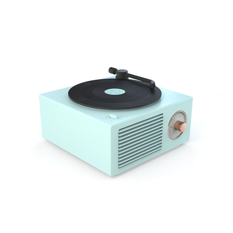 Retro Phonograph Wireless mini portable Bluetooth compatible speaker