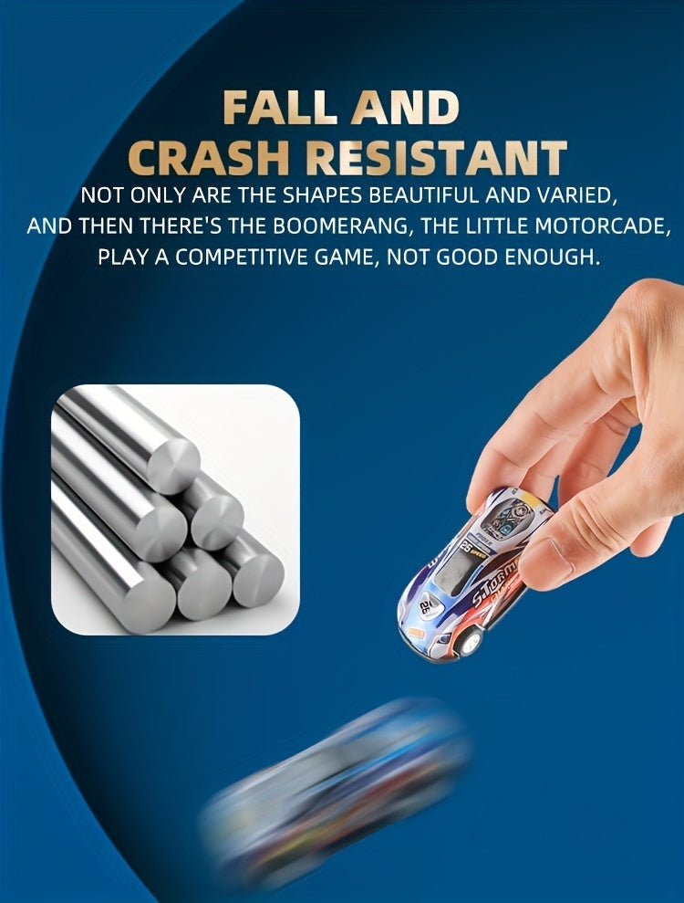 50-piece Metal Toy Car Set With Storage Box And Foldable Play Mat