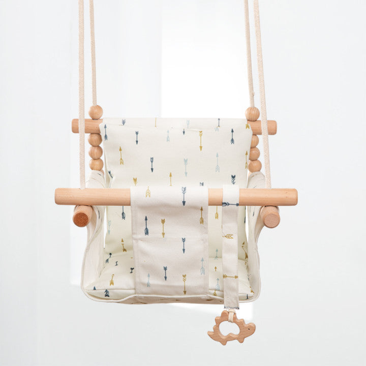 Cotton Canvas Baby Swing Chair Hanging Swing