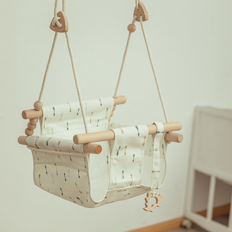 Cotton Canvas Baby Swing Chair Hanging Swing