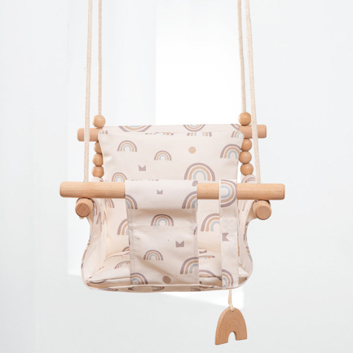 Cotton Canvas Baby Swing Chair Hanging Swing