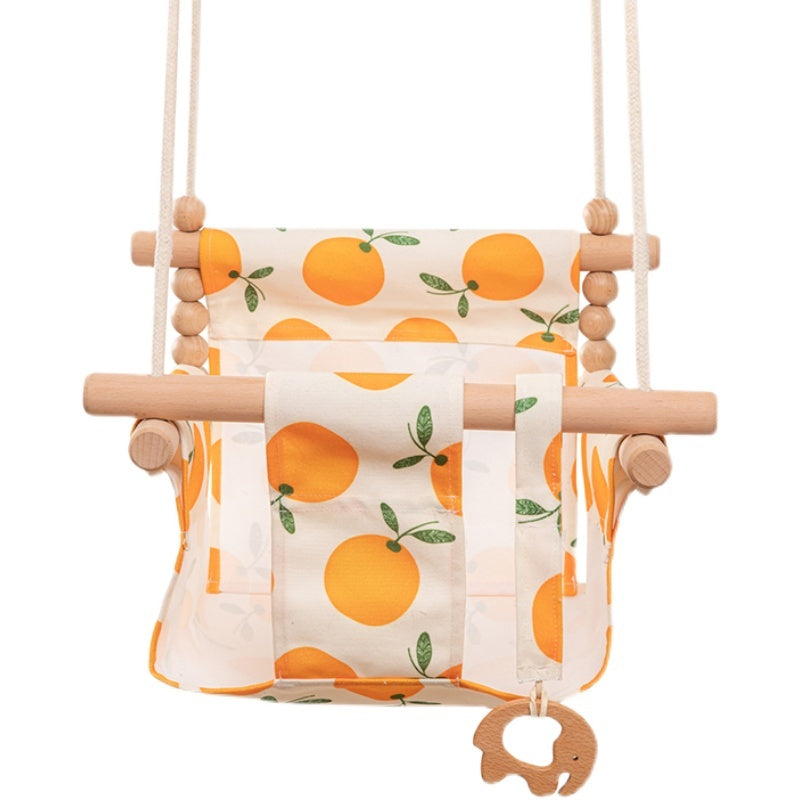 Cotton Canvas Baby Swing Chair Hanging Swing