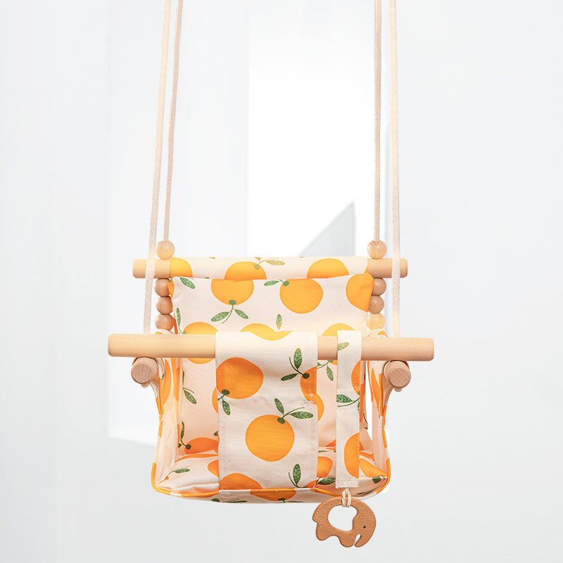 Cotton Canvas Baby Swing Chair Hanging Swing