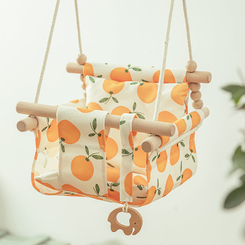 Cotton Canvas Baby Swing Chair Hanging Swing