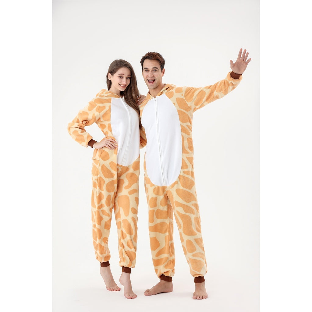 Onesie Giraffe  Fleece Pajamas