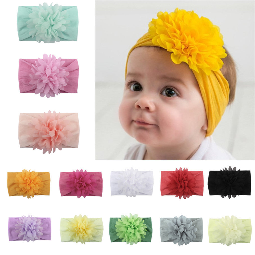 Chiffon Flower Headband Baby Hair Accessory