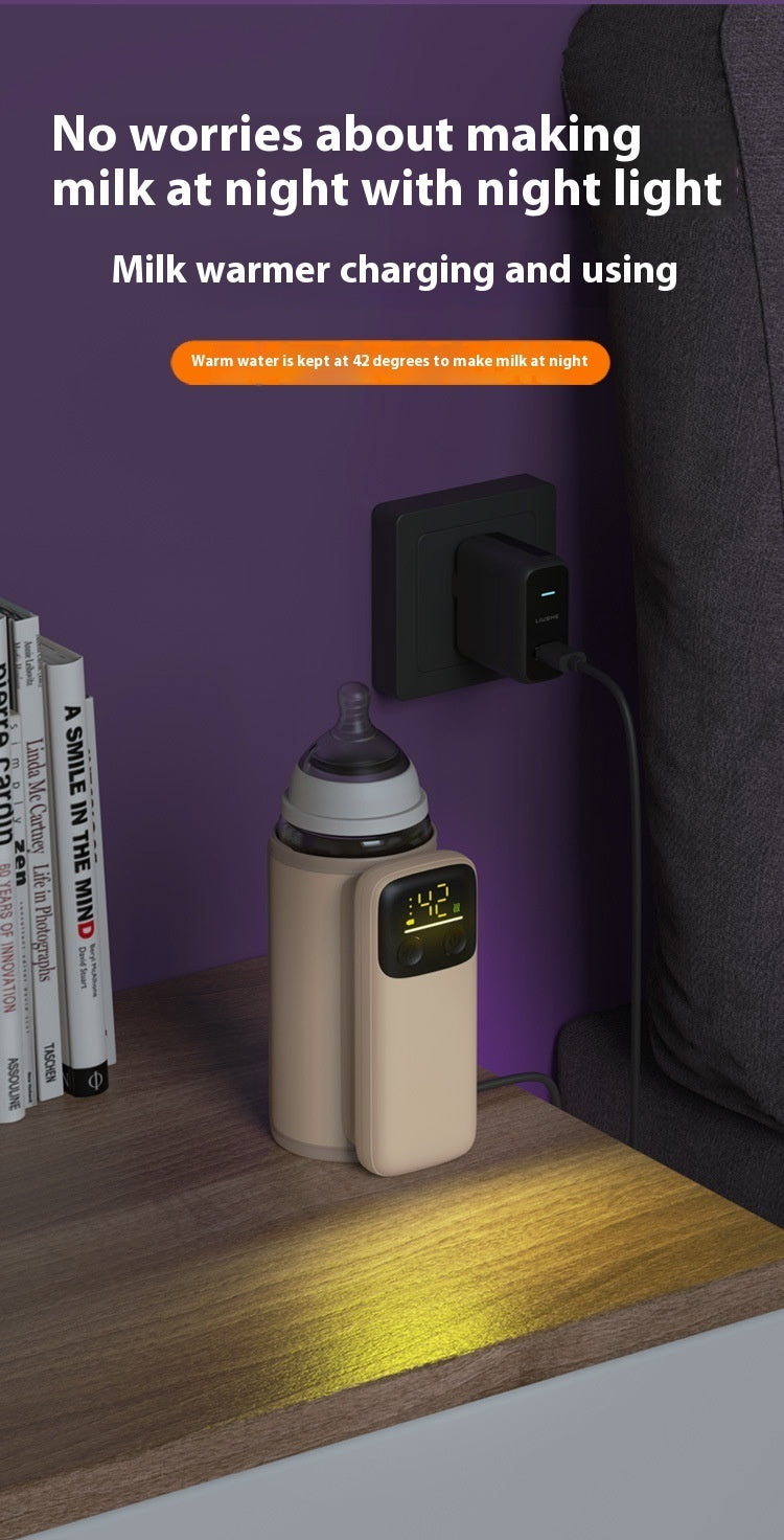 Battery Powered Milk Warmer Baby Bottle
