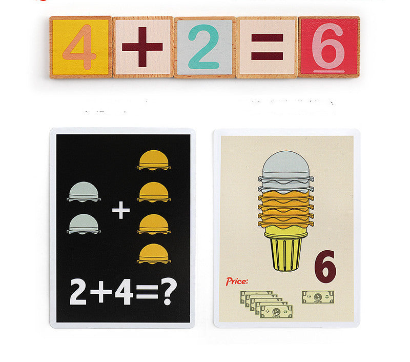 New Play House Ice Cream Math Kitchen Toys For Education