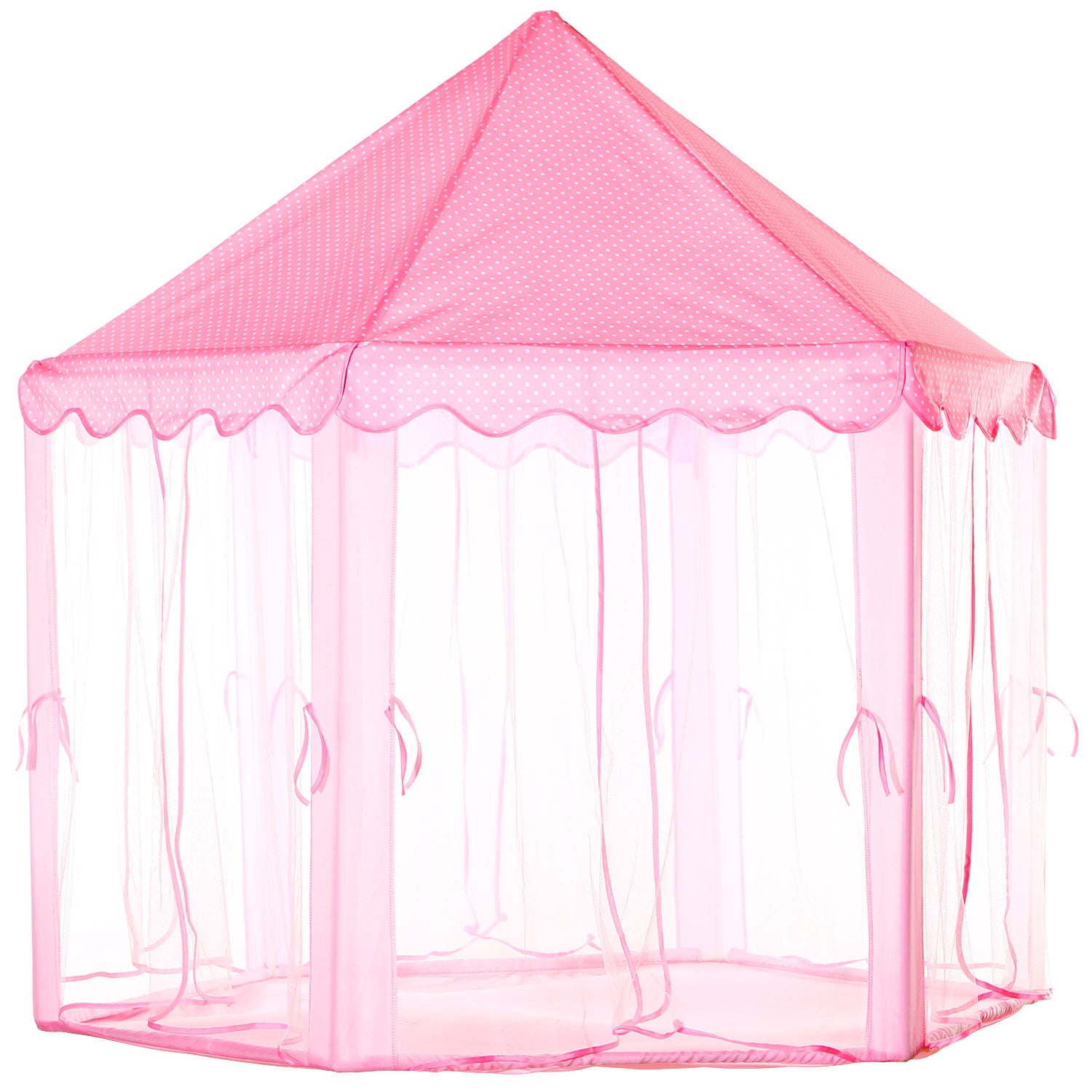 1Pc Kids Play Tents Princess For Girls Princess Castle Children Playhouse Indoor Outdoor Use With Carry Case