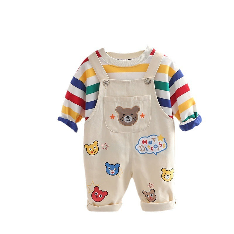 Infant Top Overalls Suit