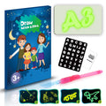 Educational Toy Drawing Pad 3D Magic 8 Light Effects Puzzle Board Sketchpad