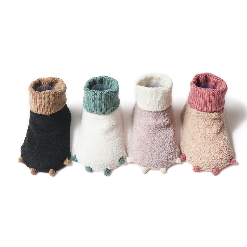 Warm baby Animal Feet socks