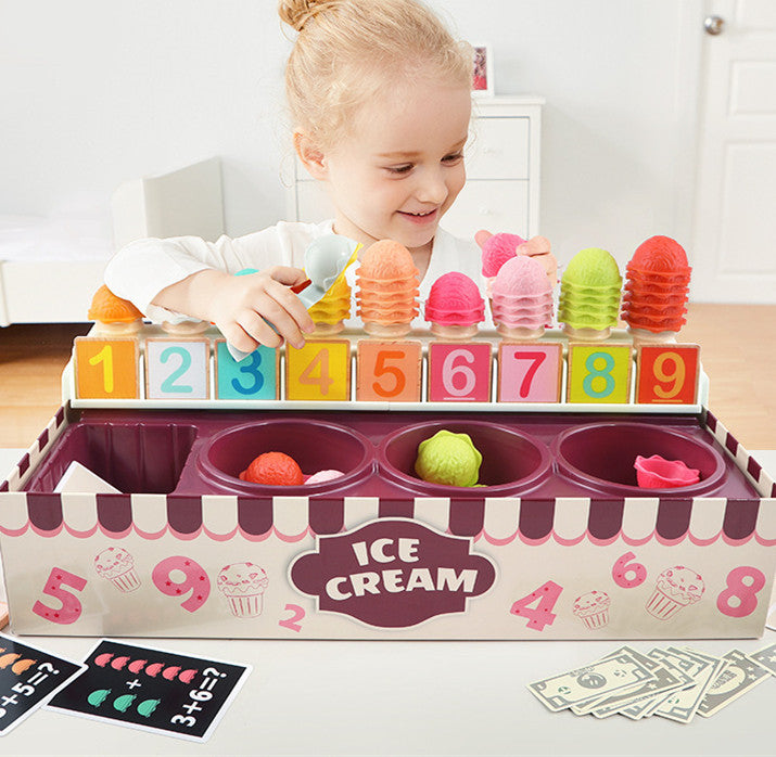 New Play House Ice Cream Math Kitchen Toys For Education