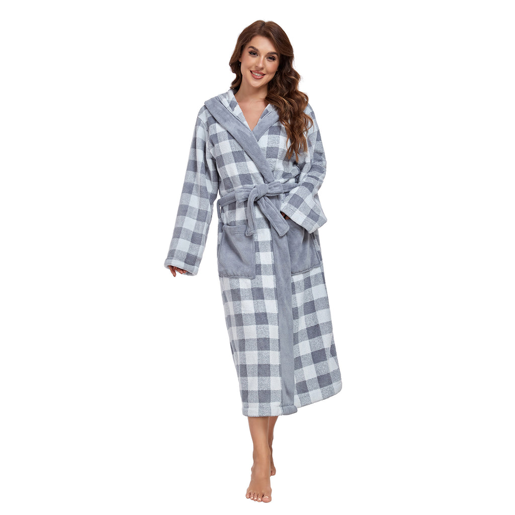 Luxury Plush Fleece Robe For Women