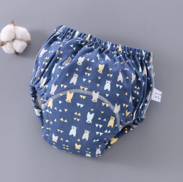 Washable Baby Training Pants 6-layer Gauze Diaper Cover