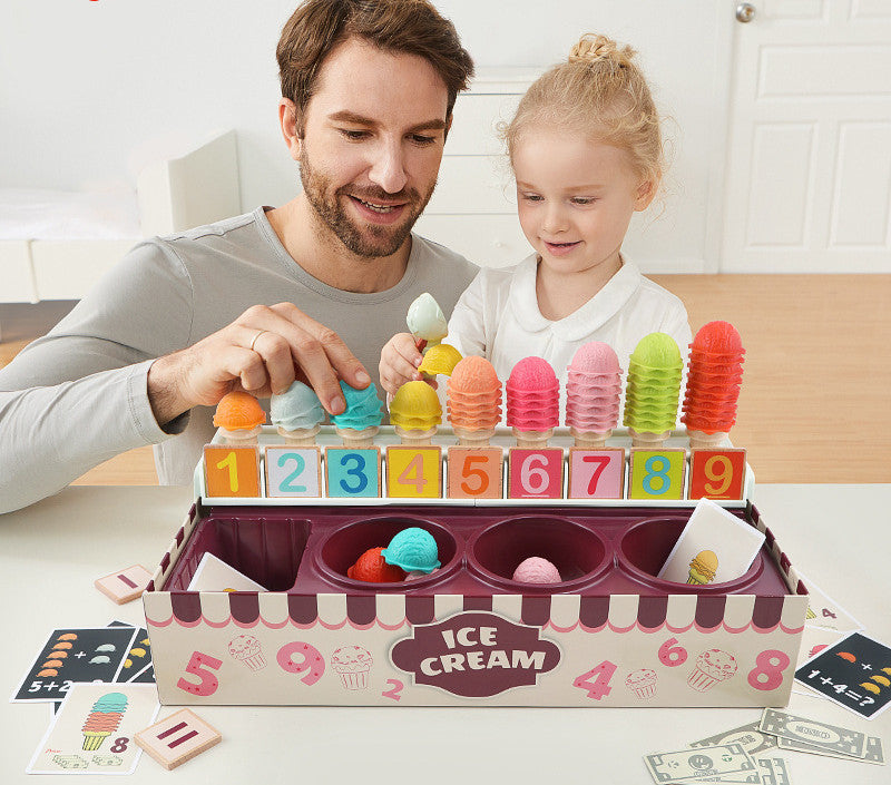 New Play House Ice Cream Math Kitchen Toys For Education