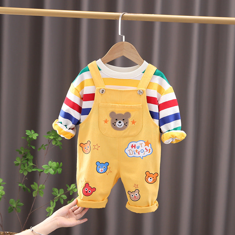 Infant Top Overalls Suit