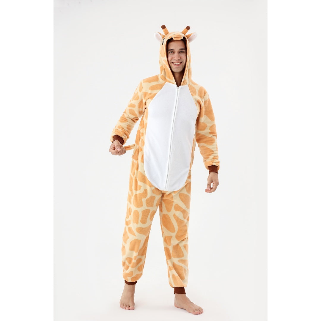 Onesie Giraffe  Fleece Pajamas