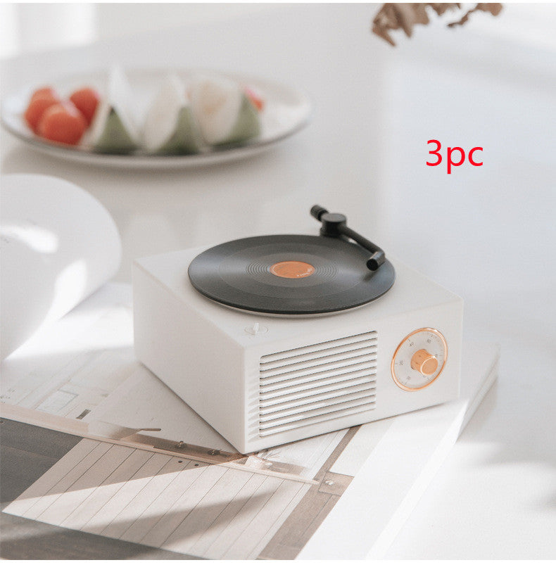 Retro Phonograph Wireless mini portable Bluetooth compatible speaker