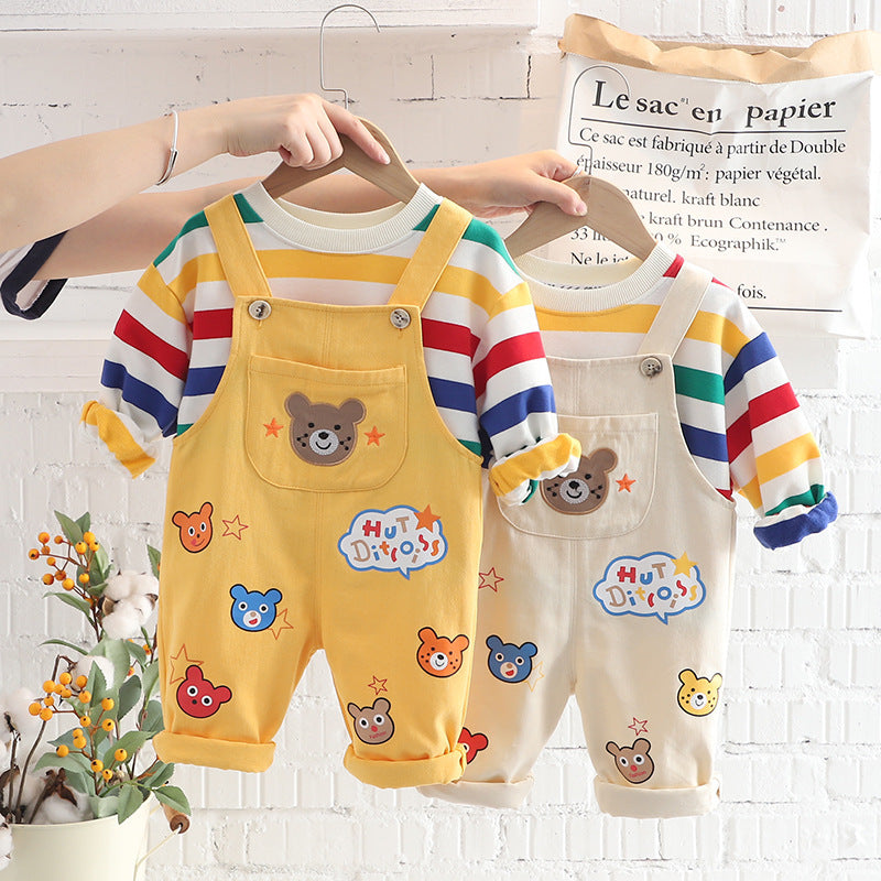 Infant Top Overalls Suit